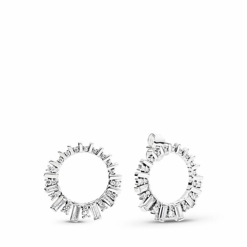 Pandora Glacial Beauty Drop Earrings Silver Egypt JE1740329